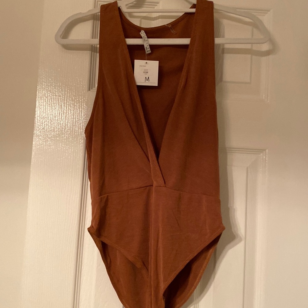 Rust colored bodysuit